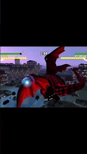 Godzilla 2000 vs Destoroyah I Godzilla Save The Earth Melee; Toho sizes #godzilla #ps2 #kaiju