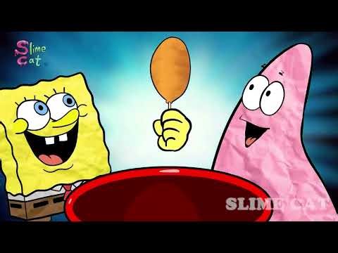 SPONGEBOB Vs PATRICK MUKBANG ANIMATION COMPLETE EDITION SLIME CAT 1