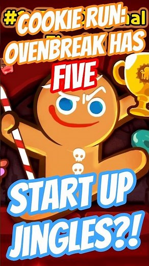 EVERY Cookie Run: OvenBreak START UP JINGLE! #Shorts #CookieRun #CookieRunKingdom #CROB #Music