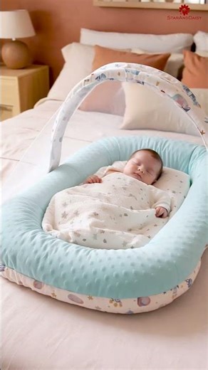 StarAndDaisy Luxe Mosquito Net Bedding Set for Baby