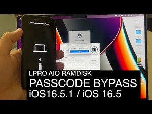 Lpro AIO Ramdisk Passcode Bypass iOS16.4.1 for iPhones and iPads