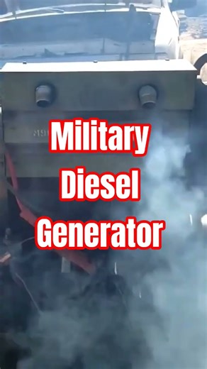 Military Diesel Generator Cold Start