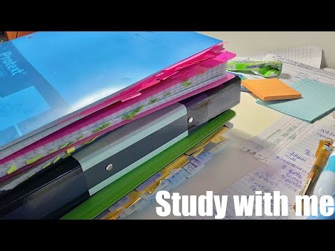 STUDY WITH ME 2hrs | Background noise,no music,no break | ASMR | real time｜motivation