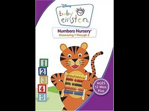Baby Einstein Numbers Nursery 2003 DVD Menu Walkthrough