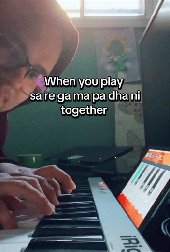 7 notes vs 3 notes vs 4 notes - hear the difference #eartraining #fyp #fypシ゚ #music #harmonium