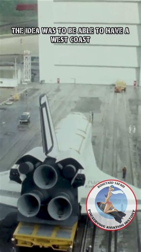 Orbiter Enterprise tested at Vandenberg AFB in the 80’s. #spaceshuttle #nasa #boneyardsafari