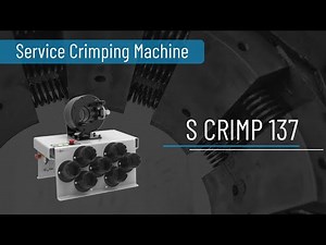 TECHMAFLEX - CRIMPING MACHINE - S CRIMP 137 (SE28)