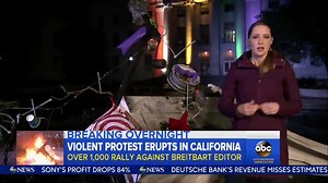 308K views · 2.1K reactions | WATCH: Violent protests erupt at UC Berkeley; over 1,000 protest against Breitbart editor: abcn.ws/2kvEOUj | Good Morning America | Facebook
