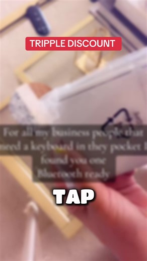 Bluetooth ready keyboard for your phone, tablet & monitors!!#pocketsize great for traveling.