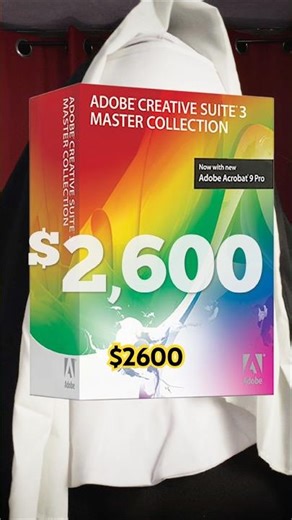 Adobe Before Creative Cloud: $2,600 Master Collection