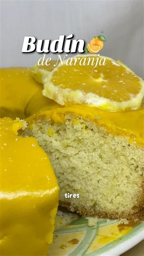 Budín de Naranja | Receta súper fácil 🍊Sale esponjoso, húmedo y rico #recetas #receta