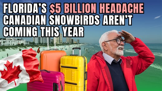 Florida’s $5 billion headache Canadian snowbirds aren’t coming this year