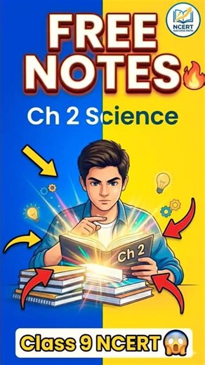Class 9 Science Chapter 2 Full Notes 📚 (Free Download) || #short #ncert #education #class9science