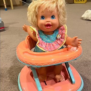 Vintage Baby Walk n Roll Doll with Remote Control