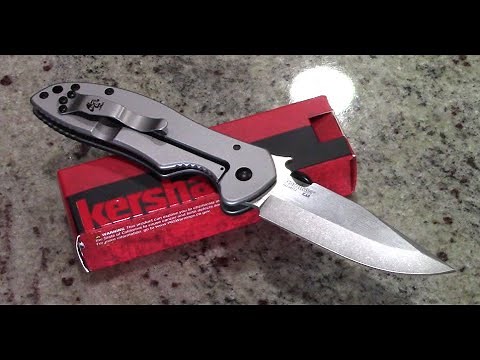Kershaw Emerson CQC-6K Folding Pocket Knife Unboxing and General Overview.