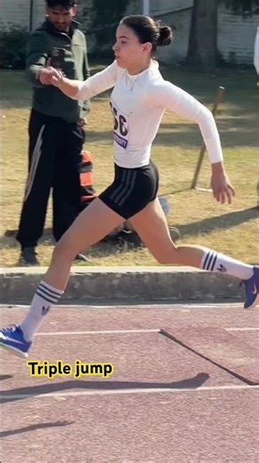 Powerful Women’s Triple Jump ✨ #olympicsport
