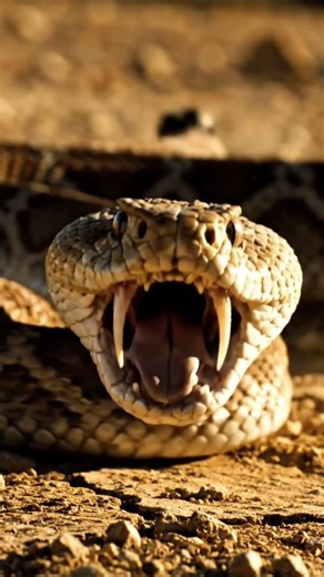 Angry snake close-up slow motion #animalshorts #animallife #wildlife #wildliferescue