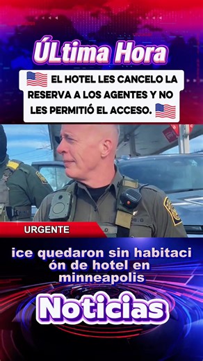 EL HOTEL LES CANCELO LA RESERVA A LOS AGENTES Y NO LES PERMITIÓ EL ACCESO.#hotelLes #agentes #noticias #usa #EEUU