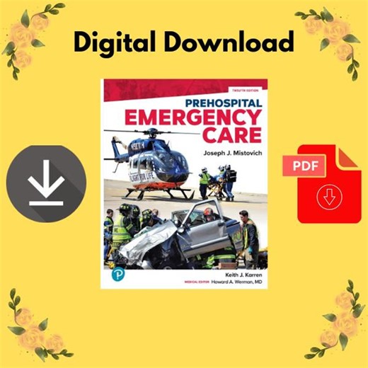 Prehospital Emergency Care 12th Edition - Etsy Canada