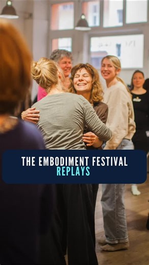 Free replays from The Embodiment Festival 2026 are now available to watch until Sunday (Jan 18) night. Comment "Replays" to get the sign-up link in your DMs. Enjoy! | Embodiment Unlimited