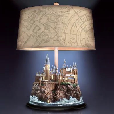 Be one of the first to harness the spellbinding secrets of this limited-edition HOGWARTS lamp. Click this link to shop: http://bit.ly/2PRLl8P | The Bradford Exchange