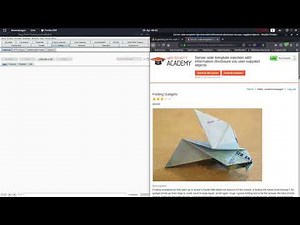 Server side template injection with information disclosure (Video solution)
