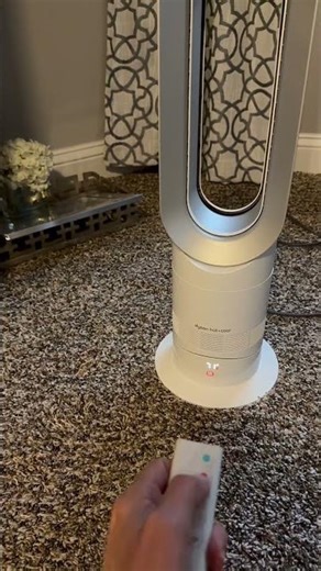 Check out Dyson Hot+Cool AM09 Tower Bladeless Fan Heater - White/Silver (Renewed) by