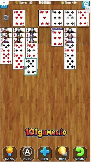 Play Klondike Solitaire Online Free - No Download | 101Games.io
