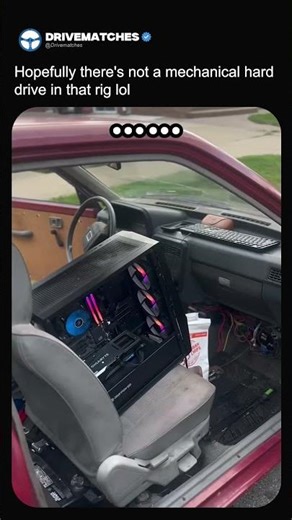 pc bigger than the engine😭