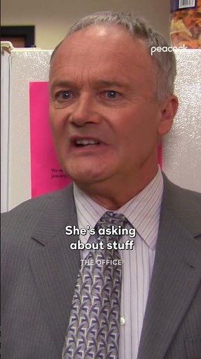 The pause was so telling #TheOffice #CreedBratton #TheOfficeCreed #Shorts