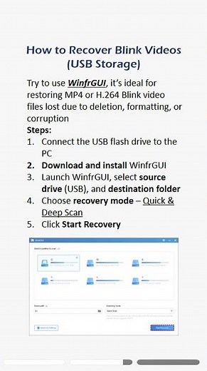 How to recover deleted Blink videos - whether they’re stored in the cloud or on a local USB drive