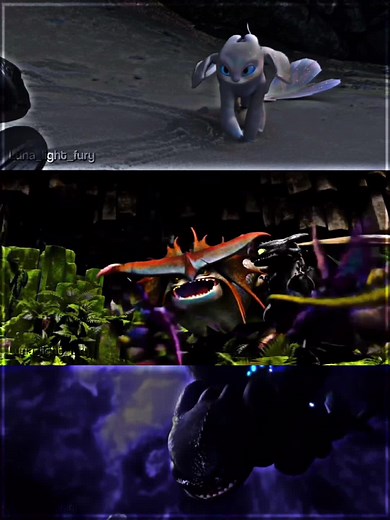 Editors of HTTYD - Highlighting Luna, the Light Fury Queen