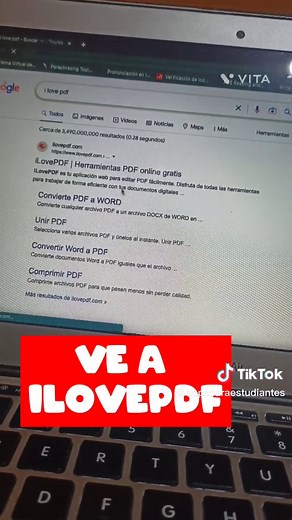 App que todo estudiante necesita tener!! 😉😉 ILovePDF es una herramienta gratuita que permite diversos usos a la hora de gestionar documentos en PDF o en otros formatos para convertirlo a PDF. #technology #technology #colegio #colegio #estudio #estudiar #estudiantes #estudiantes #apps #apps #appsrecomendadas #appsparaestudiantes #technology #hacks #keniaos #malasdecisiones #malasdecisiones
