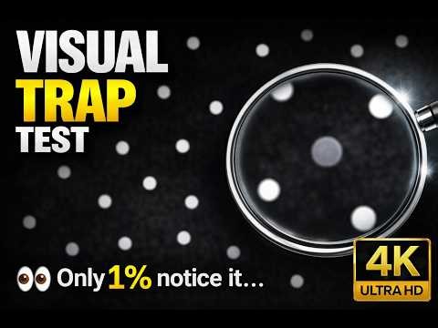 Only 1% Can See This 👀 | Visual Trap Test 4K