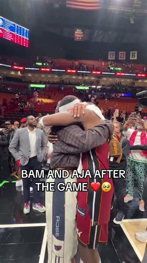 Love & Basketball 🏀 🥰 #basketball #ajawilson #BamAdebayo