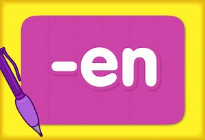 Turn & Learn – Word Family “en” - Super Simple