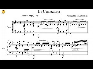 La Cumparsita by Gerardo Matos Rodríguez (Piano Solo/Sheets)