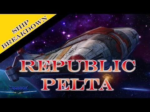 Star Wars Armada - Pelta Transport / Medical Frigate Breakdown - Galatic Republic - Clone Wars