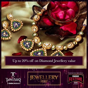 1.4K views | Timeless and beautiful - the collections at Tanishq are a must-have. Grab your piece today with AMAZING deals at the store in Phoenix Marketcity Bangalore! #tanishq #jewelleryfest #phoenixfestival #jewellery #gold #diamonds #discounts | Phoenix Marketcity Bangalore | Facebook