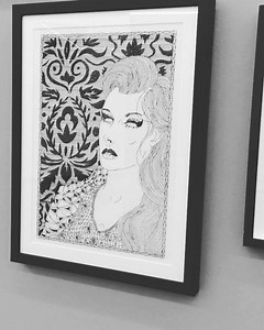 My only two full-sized stitch drawings are currently showing at @beerslondon alongside some amazing works by an incredible list of artists including @andrew.salgado.artist @igor.moritz @kimdorland @adamlee79 @jonni_cheatwood @hollyveramills @thomtrojanowski @jonathan.edelhuber @d_a_n_i_e_l_j_e_n_s_e_n @leifandleif @reederone @matthew__david__smith @pablotomek and loads more. Show finishes on the 23rd of December. | Benjamin Murphy - Artist