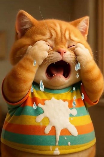 cute cat! noooooooo! 😢😢😢 #cute #baby #cutebaby