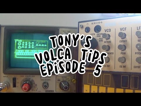 Tony's Volca Tips Episode 5: Korg Volca Keys electric guitar
