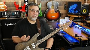 32K views · 799 reactions | Delighted to share that 'Steve from Boston' has reviewed my latest guitar creation. Enjoy the reveal! 落 | Hufschmid Guitars | Facebook