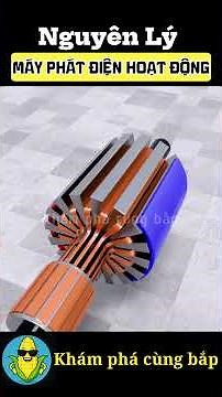 Nguyên Lý Máy Phát Điện Hoạt Động.