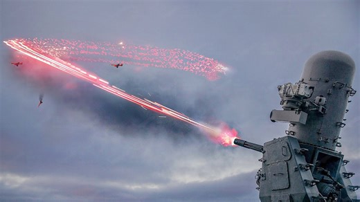 US Military Operates $20 Million Gatling Gun at Night