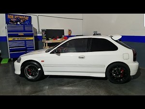 RC FWD Drag Car MST TCR Ek Civic