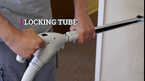 Cen-Tec Systems 94280 30 Ft. Low Voltage Central Vacuum Installed Hose Sock, Light Gray