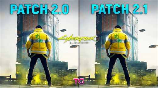 Cyberpunk 2077 : Patch 2.0 vs Patch 2.1 - Performance Comparison