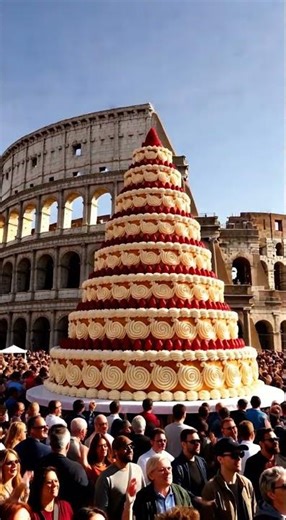 The World’s Largest Cake Just Appeared
