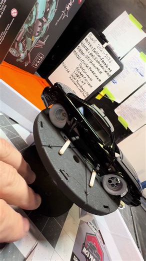 What set of wheels would you choose #scalemodel #scalemodelcars #modelcarsoftiktoc #weldwheels #mustang